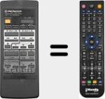Replacement remote control for CU-DC022 (AXD1183)