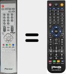 Replacement remote control for AXD1541