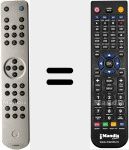 Replacement remote control for AZUR-540R-V1