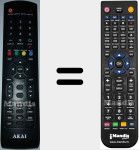 Ersatzfernbedienung für AKTV410TSFHD