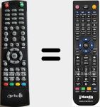 Ersatzfernbedienung f&uuml;r 24H19T2