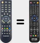 Replacement remote control for Changhong001