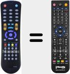 Replacement remote control for GX-IR03