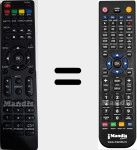 Ersatzfernbedienung für BB54EE