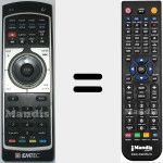 Ersatzfernbedienung für Movie Cube (Q800)