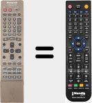 Ersatzfernbedienung f&uuml;r EUR7615KS0