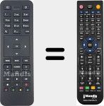 Replacement remote control for GL83-01001A