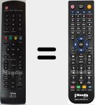 Ersatzfernbedienung f&uuml;r LED-LP 22 (iled22SHHPB01)