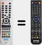 Ersatzfernbedienung f&uuml;r Isern001