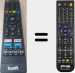 Replacement remote control for K5130H43U