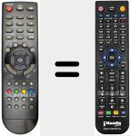 Replacement remote control for OK002