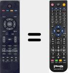 Replacement remote control for Listo003