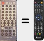 Ersatzfernbedienung f&uuml;r LR2200