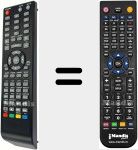 Ersatzfernbedienung f&uuml;r MINEO-21.5