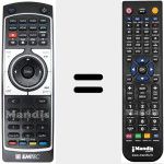 Ersatzfernbedienung f&uuml;r REMCON1105