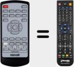 Replacement remote control for MXSP-SB3000