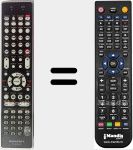 Replacement remote control for RC006SR (307010055005M)