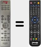 Replacement remote control for RC002PM (00MZK26CW0010)