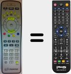 Replacement remote control for Movistar-1