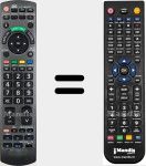 Replacement remote control for N2QAYB000354