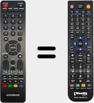 Replacement remote control for ND32N2000J