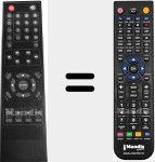Replacement remote control for NE780