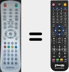 Ersatzfernbedienung f&uuml;r OCEALED190416W