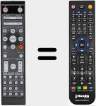 Ersatzfernbedienung für X600