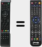 Replacement remote control for 02-2413 DB
