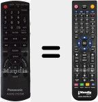 Replacement remote control for N2QAYB001018