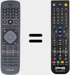 Replacement remote control for 996590009989