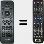 Replacement remote control for 996510042888