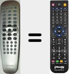 Replacement remote control for CRP64801 (996500028800)