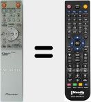 Replacement remote control for AXD7442