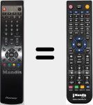 Replacement remote control for AXD1552