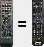 Ersatzfernbedienung f&uuml;r QXT37DD