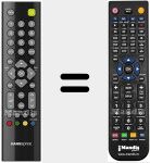 Replacement remote control for RC301