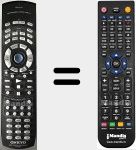 Replacement remote control for RC-460M (24140460)