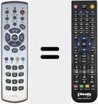 Ersatzfernbedienung f&uuml;r RC 2208