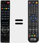 Ersatzfernbedienung f&uuml;r RC3920 (20501811)