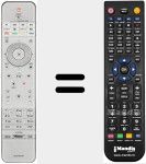 Replacement remote control for RC4491/01B (3128 147 20171)