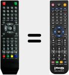 Ersatzfernbedienung f&uuml;r REMCON648