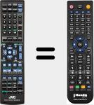 Ersatzfernbedienung für RM-SNXD4R