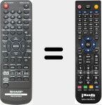 Ersatzfernbedienung f&uuml;r RRMCGA287AWSA