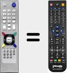 Replacement remote control for S3201LB
