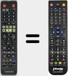 Replacement remote control for AK59-00176A