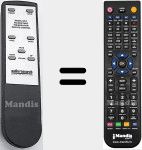 Replacement remote control for SP17