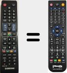 Replacement remote control for BN59-01178F