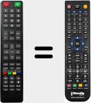 Replacement remote control for SEL001