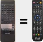 Replacement remote control for RM-S703 (146580111)